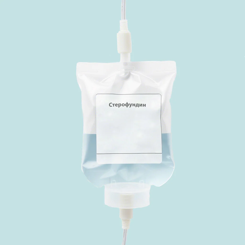Пакет с инфузионным раствором